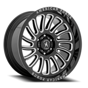 American Force AC004 Vulcan 22x10 -18 6x135mm 87.1mm Gloss Black Milled