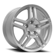 OE Wheels AC04 17x8 +45 5x114.3mm 64.1mm Silver