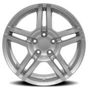 OE Wheels AC04 17x8 +45 5x114.3mm 64.1mm Silver