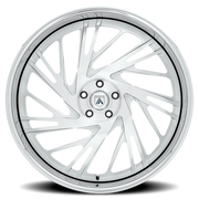 Asanti Forged AF868 26x9 -2 5x120.65mm 73.1mm Brushed Silver