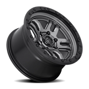 Fuel AMMO 20x9 +1 6x139.7mm 106.1mm Matte Gunmetal Black Bead Ring
