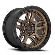Fuel AMMO 18x9 +1 6x139.7mm 106.1mm Matte Bronze Black Bead Ring