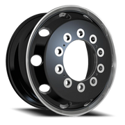 ATX AO404 Journey 22.5x8.3 +144 10x285.75mm 220.1mm Gloss Black Polished Lip