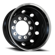 ATX AO404 Journey 24.5x8.3 -168 10x285.75mm 220.1mm Satin Black Polished Lip