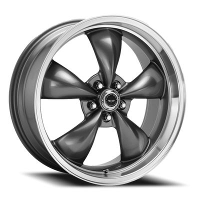 American Racing Torq Thrust M 16x7 +35 5x100mm 57.1mm Anthracite Machined Lip