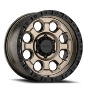 American Racing AR201 18x9 +40 5x150mm 110.5mm Matte Bronze Black Lip
