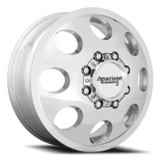 American Racing Baja Dually 16x6 +111 8x165.1mm 125.5mm Polished