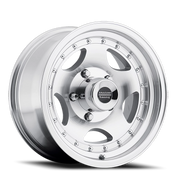American Racing AR23 SL 15x8 -19 5x127mm 83.06mm Machined Silver Clear Coat