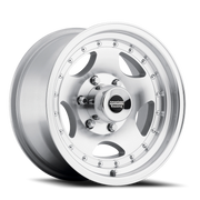 American Racing AR23 SL 15x10 -44 6x139.7mm 108mm Machined Silver Clear Coat