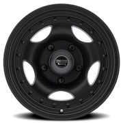 American Racing AR23 BK 15x8 -19 5x114.3mm 83.06mm Satin Black Clear Coat