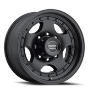 American Racing AR23 BK 16x8 +0 8x170mm 130.81mm Satin Black Clear Coat