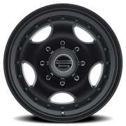 American Racing AR23 BK 16x8 +0 8x170mm 130.81mm Satin Black Clear Coat