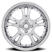 American Racing Casino 17x7.5 +45 4x100mm 72.6mm Chrome
