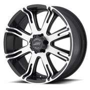 American Racing AR708 20x9 +20 6x139.7mm 106.25mm Matte Black Machined