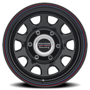 American Racing AR767 16x7 +0 6x139.7mm 108mm Gloss Black Stripes