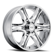 American Racing Mainline 17x8 +0 6x139.7mm 106.25mm Chrome