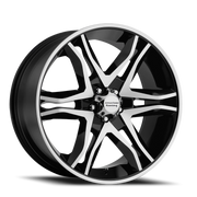 American Racing Mainline 20x8.5 +35 5x114.3mm 72.6mm Gloss Black Machined