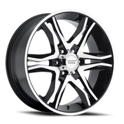 American Racing Mainline 20x8.5 +15 6x139.7mm 106.25mm Gloss Black Machined