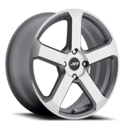 American Racing AR896 17x7.5 +45 5x114.3mm 72.56mm Dark Silver Machined Face
