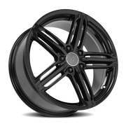 OE Wheels AU12 18x8 +45 5x112mm 66.6mm Black