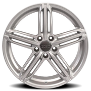 OE Wheels AU12 18x8 +35 5x112mm 66.6mm Silver