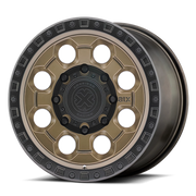 ATX AX201 17x9 -12 8x170mm 125.1mm Matte Bronze Black Lip