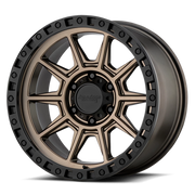 ATX AX202 18x9 +0 8x170mm 125.5mm Matte Bronze Black Lip