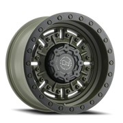 Black Rhino Abrams 18x9.5 -18 6x139.7mm 112.1mm Olive Drab Green