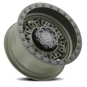 Black Rhino Abrams 17x8.5 -18 6x139.7mm 112.1mm Olive Drab Green