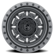 Black Rhino Abrams 18x9.5 +12 5x150mm 110.1mm Textured Matte Gunmetal