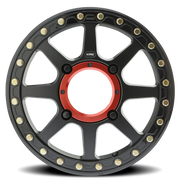 KMC Addict 2 Beadlock UTV 14x7 +38 4x137mm 112.1mm Satin Black