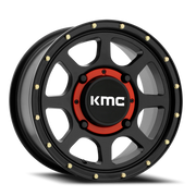 KMC Addict 2 UTV 14x7 +38 4x137mm 112.1mm Satin Black