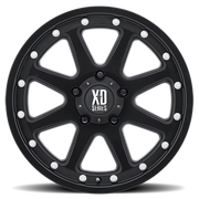 XD Series Addict 16x9 -12 5x127mm 78.3mm Matte Black
