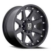 XD Series Addict 20x9 -12 8x165.1mm 125.5mm Matte Black