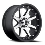 XD Series Addict 17x9 +18 5x127mm 78.3mm Matte Black Machined