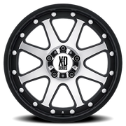 XD Series Addict 18x9 -12 5x139.7mm 72mm Matte Black Machined