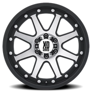 XD Series Addict 20x9 -12 6x139.7mm 72mm Matte Black Machined