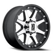 XD Series Addict 18x9 -12 8x165.1mm 125.5mm Matte Black Machined