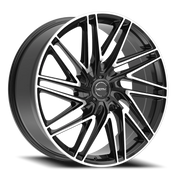 Motiv Align 24x9.5 +25 6x135mm 87.1mm Black Machined