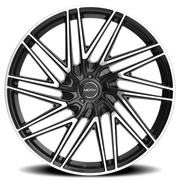 Motiv Align 22x9 +25 6x135mm 106.2mm Black Machined