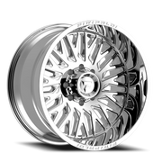 Fittipaldi Offroad Alpha Series 26x12 -44 8x165.1mm 125.2mm Chrome Mirror Coat