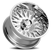 Fittipaldi Offroad Alpha Series 26x12 -44 8x165.1mm 125.2mm Chrome Mirror Coat