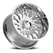 Fittipaldi Offroad Alpha Series 22x12 -44 5x127mm 78.1mm Chrome Mirror Coat