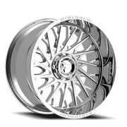 Fittipaldi Offroad Alpha Series 20x10 -19 8x170mm 125.2mm Chrome Mirror Coat