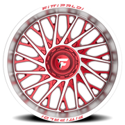 Fittipaldi Offroad Alpha Series 22x12 -44 6x135mm 106.2mm Gloss Red Machined