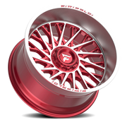 Fittipaldi Offroad Alpha Series 22x12 -44 8x170mm 125.2mm Gloss Red Machined
