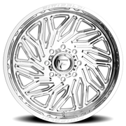 Fittipaldi Offroad Alpha Series 24x12 -44 8x180mm 124.3mm Chrome Mirror Coat Chrome