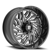Fittipaldi Offroad Alpha Series 24x12 -44 8x170mm 125.2mm Gloss Black Milled