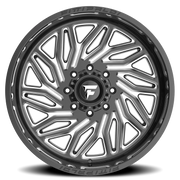 Fittipaldi Offroad Alpha Series 24x12 -44 8x180mm 124.3mm Gloss Black Milled
