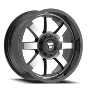 Fittipaldi Offroad Alpha Series 20x9 +12 8x170mm 130.2mm Gloss Black Machined